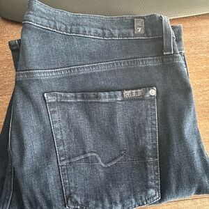7 For All Mankind Dark Blue Men's Jeans (Austyn)